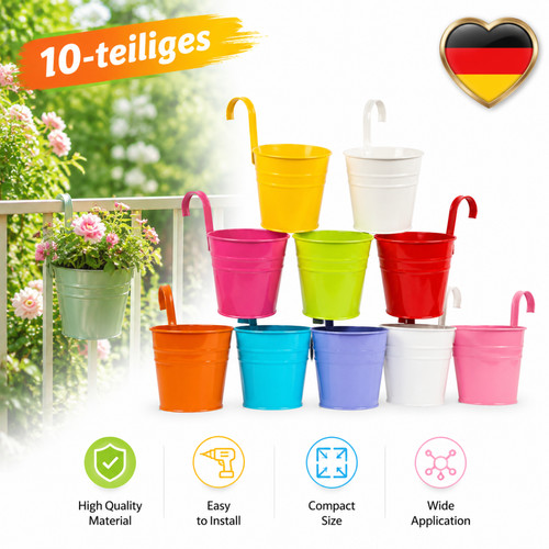 Hängend 10x hängetopf - hängend,