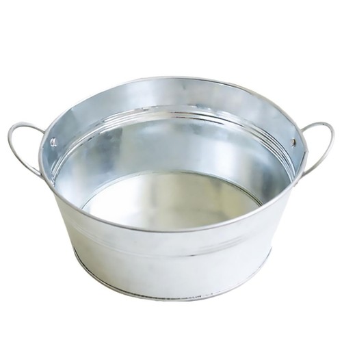 Vintage eisen blumenkübel mit - eisen,