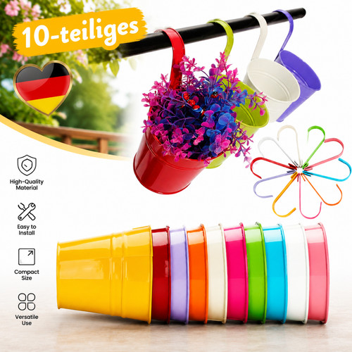 Hängetopf blumentopf 10x - hängetopf,
