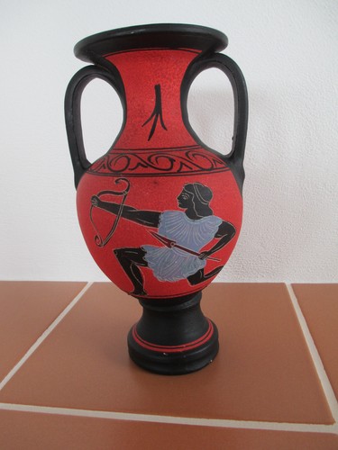 Alte griechische vase amphore - vase,