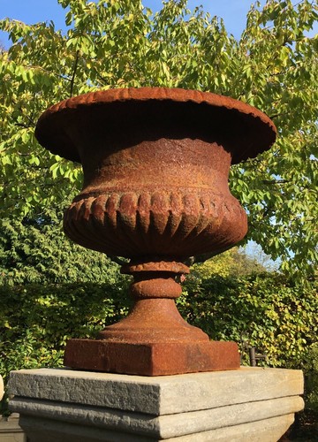Amphore aus gusseisen vase - aus,